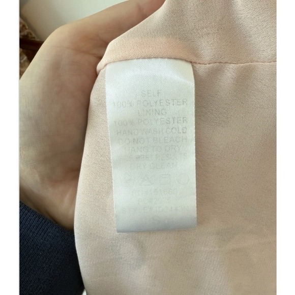 Storia Women's Babydoll Dress Size S 100% Polyester Floral Puff Sleeves Fairy - Picture 8 of 8